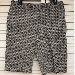Size 12 Printed IZOD Bermuda Shorts